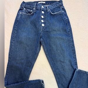 GRLFRND Denim Karolina Button Fly Jean - size 26